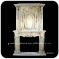 Travertine Fireplace Carvings for your home FPS-C081V